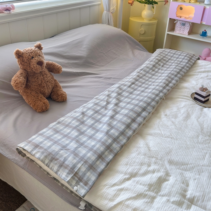 91家纺网 家纺一手货源 找家纺 Sweet dreams甜梦 2025新款全棉纯棉卡通印花睡袋酒店一体式全棉旅行睡袋 时尚格子