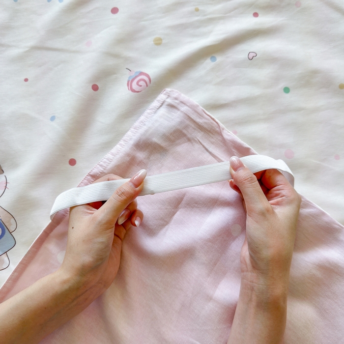 91家纺网 家纺一手货源 找家纺 Sweet dreams甜梦 2025新款全棉纯棉卡通印花睡袋酒店一体式全棉旅行睡袋 元气猫猫