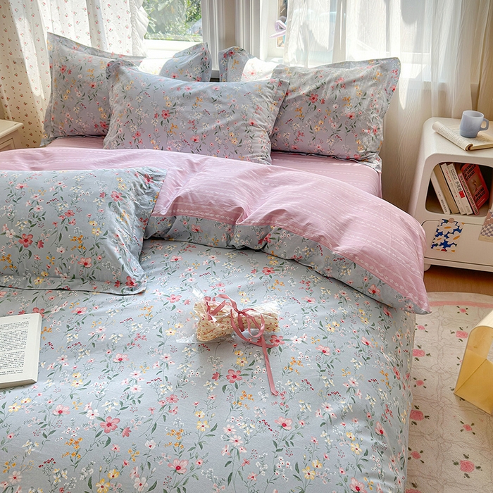 91家纺网 家纺一手货源 找家纺 （总）金盛纺 2025新款全棉印花四件套