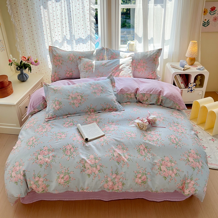 91家纺网 家纺一手货源 找家纺 （总）金盛纺 2025新款全棉印花四件套