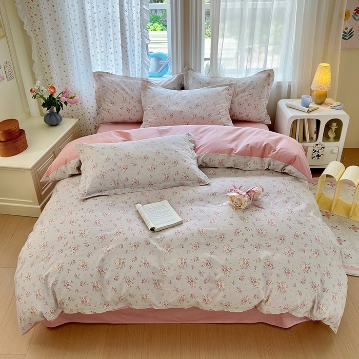 91家纺网 家纺一手货源 找家纺 （总）金盛纺 2025新款全棉印花四件套