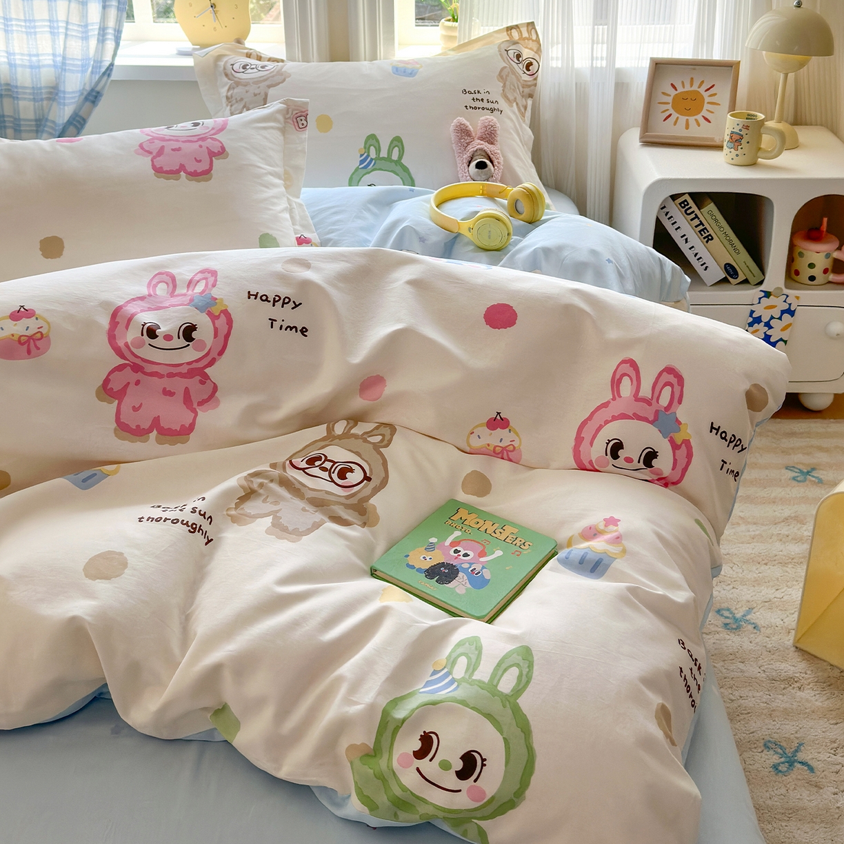 91家纺网 家纺一手货源 找家纺 （总）金盛纺 2025新款全棉印花四件套