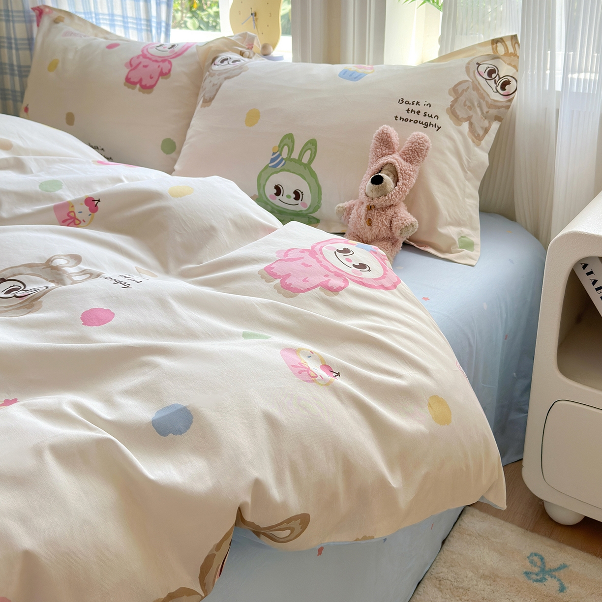 91家纺网 家纺一手货源 找家纺 （总）金盛纺 2025新款全棉印花四件套