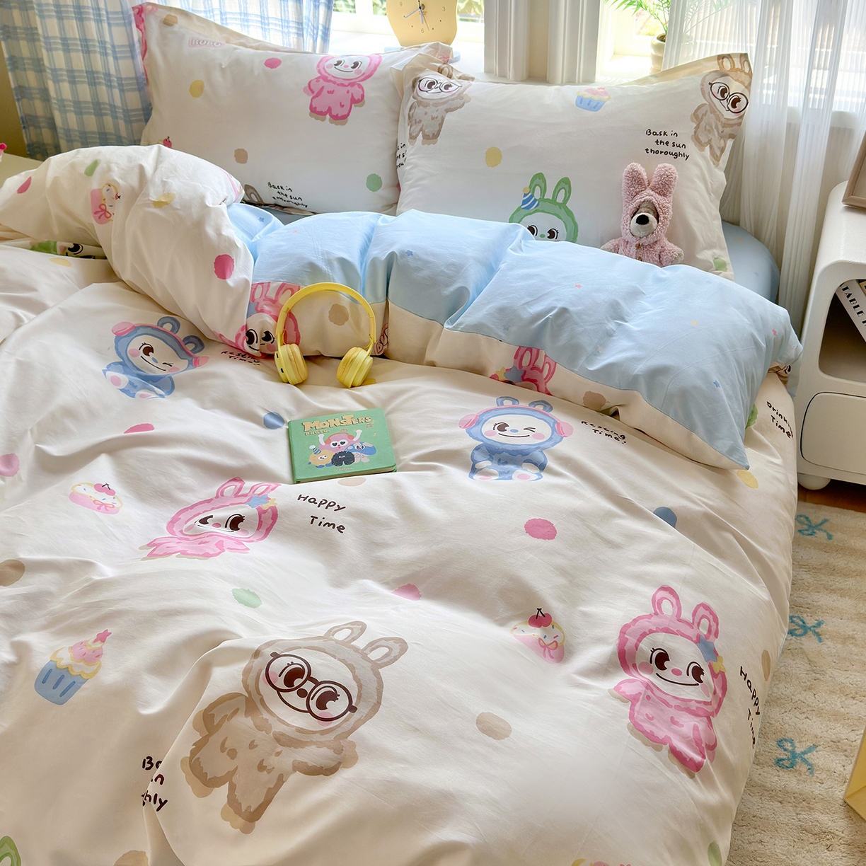 91家纺网 家纺一手货源 找家纺 （总）金盛纺 2025新款全棉印花四件套