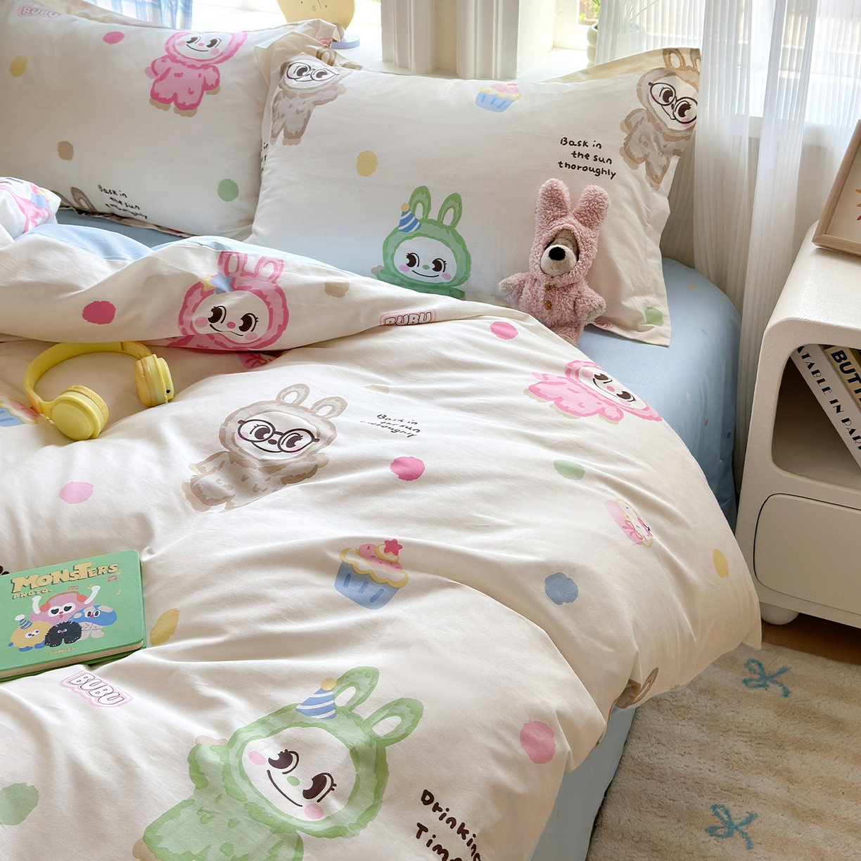 91家纺网 家纺一手货源 找家纺 （总）金盛纺 2025新款全棉印花四件套