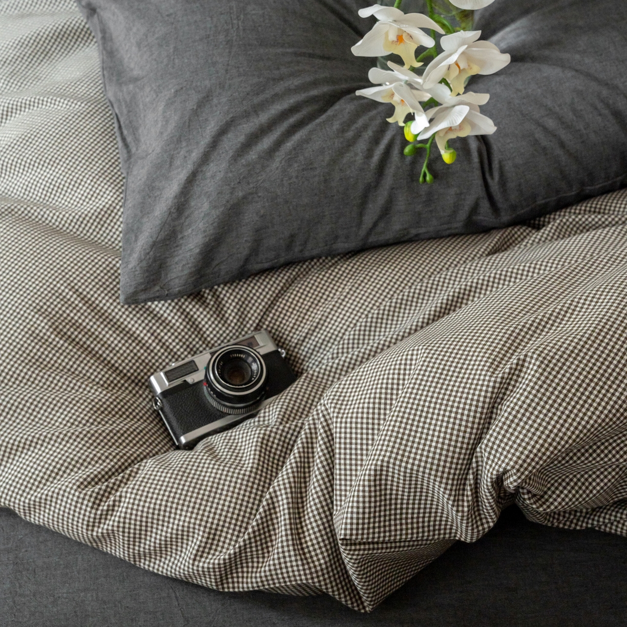 91家纺网 家纺一手货源 找家纺 （总）玖弘家居 2025新款全棉纯棉水洗棉细格单床单