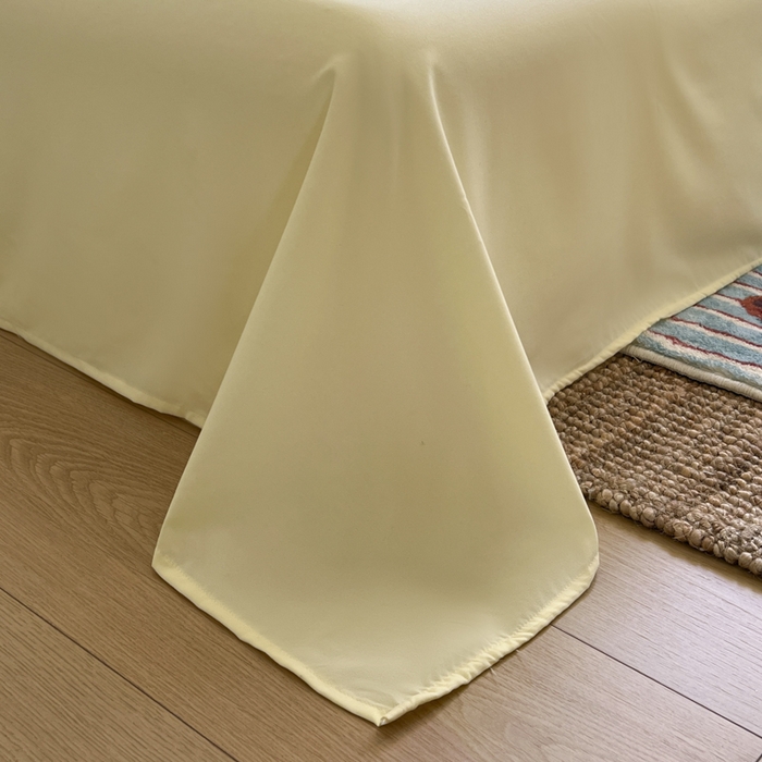 91家纺网 家纺一手货源 找家纺 三元色 2025新款软糯云感毛巾绣四件套 开心小象