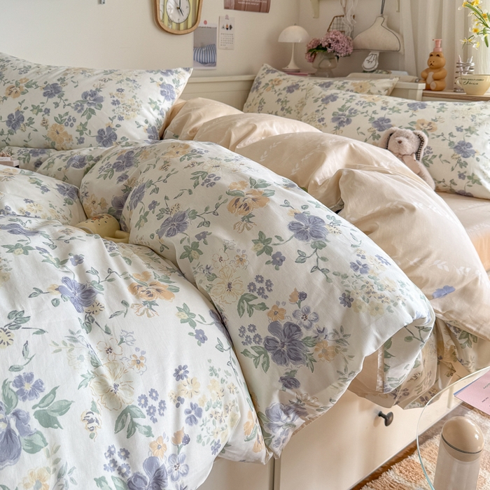 Sweet dreams甜梦 2025新款卡通小清新全棉四件套 繁花