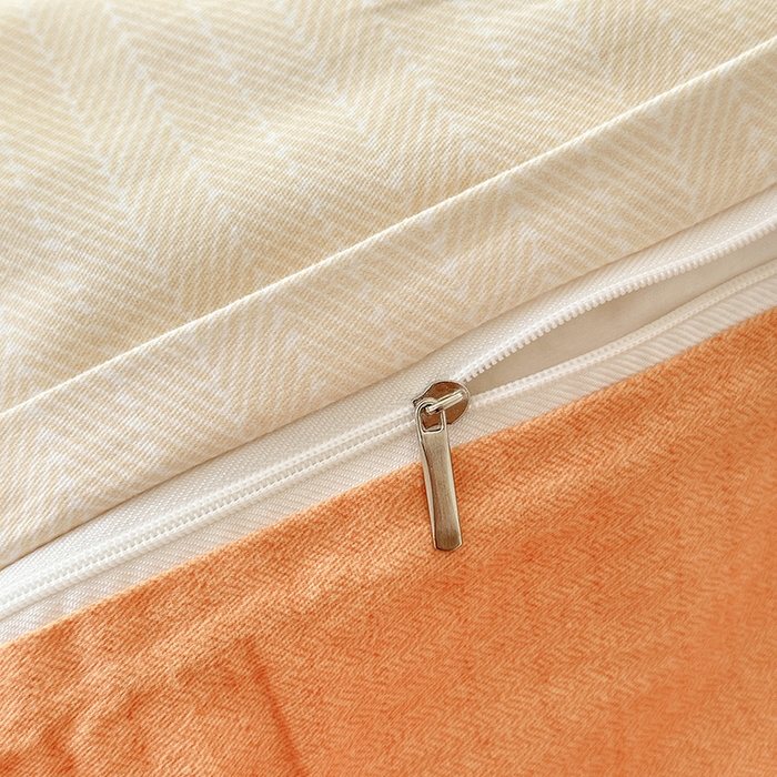 91家纺网 家纺一手货源 找家纺 悦织湾家纺2025新款100%全棉磨毛四件套加厚加密喷气织造纯棉床上用品4件套印花卡通小清新三件套不起球不掉色 南瓜派对