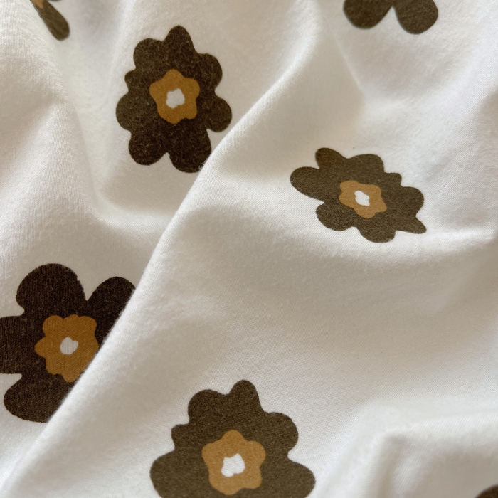 91家纺网 家纺一手货源 找家纺 芷凡家纺 2025新款水洗棉双层纱四件套 栗南微