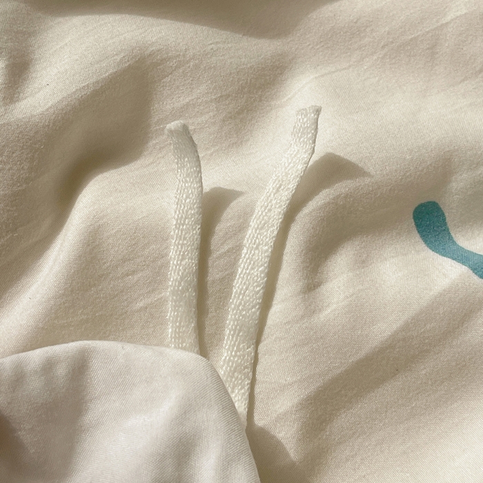 91家纺网 家纺一手货源 找家纺 芷凡家纺 2025新款水洗棉双层纱四件套 暖洋洋