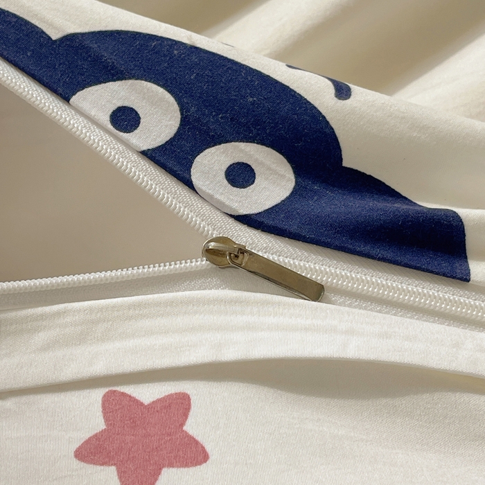 91家纺网 家纺一手货源 找家纺 芷凡家纺 2025新款水洗棉双层纱四件套 暖洋洋