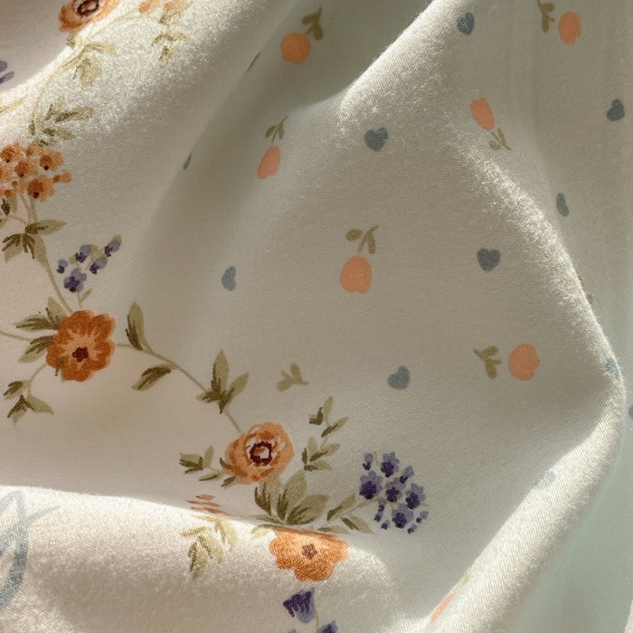 91家纺网 家纺一手货源 找家纺 芷凡家纺 2025新款水洗棉双层纱四件套 淑女兔