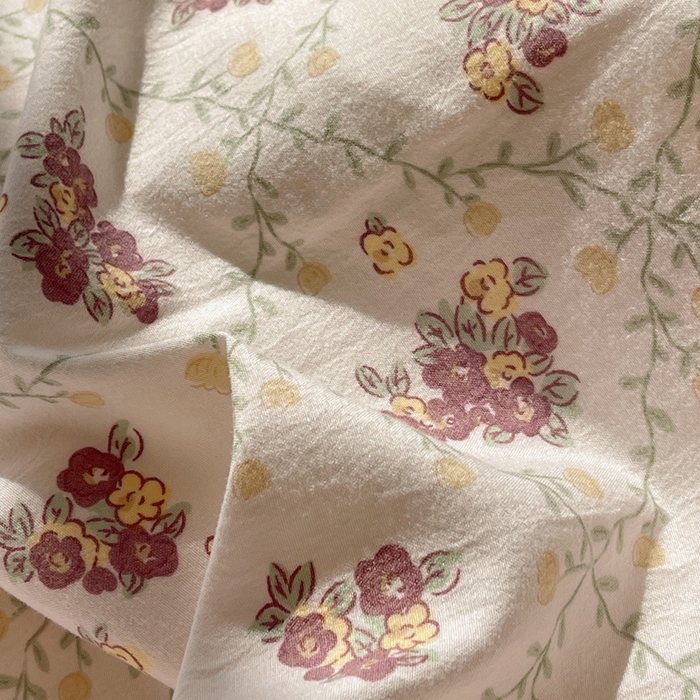 91家纺网 家纺一手货源 找家纺 芷凡家纺 2025新款水洗棉双层纱四件套 依美莎