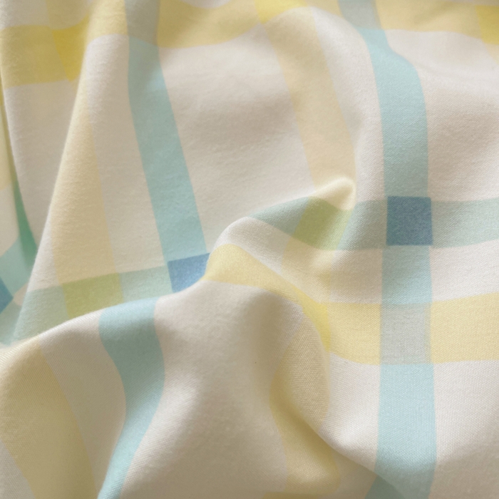 91家纺网 家纺一手货源 找家纺 芷凡家纺 2025新款水洗棉双层纱四件套 格心生活