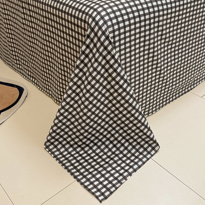 91家纺网 家纺一手货源 找家纺 呗旺鹿 2025新款40s全棉纯棉卡通大眼娃娃甜酷风四件套 蝴蝶结大眼娃娃