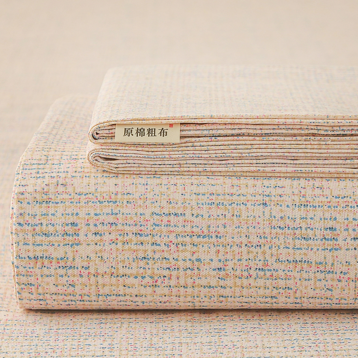 首爱家纺2025新款工艺款老粗布床单(量大从优) 漫莎