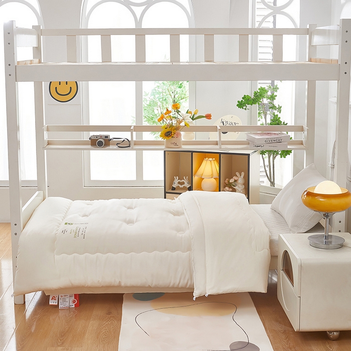 91家纺网 家纺一手货源 找家纺 （总）栩裕纺织 2025新款水洗棉学生大豆棉子母被系列