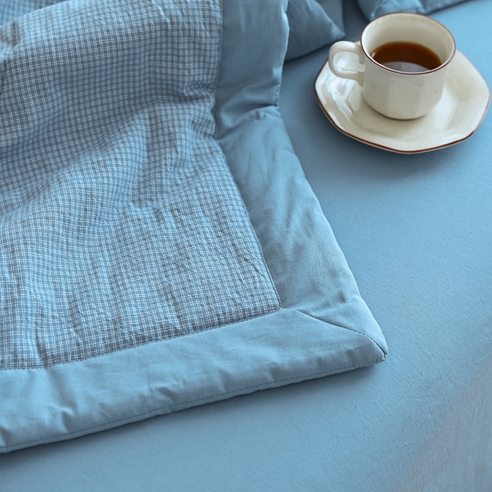 91家纺网 家纺一手货源 找家纺 小叮当家纺仓储工厂店 2025新款A类无印风里外全棉水洗棉新疆棉花夏被夏凉被空调被 安格尔兰