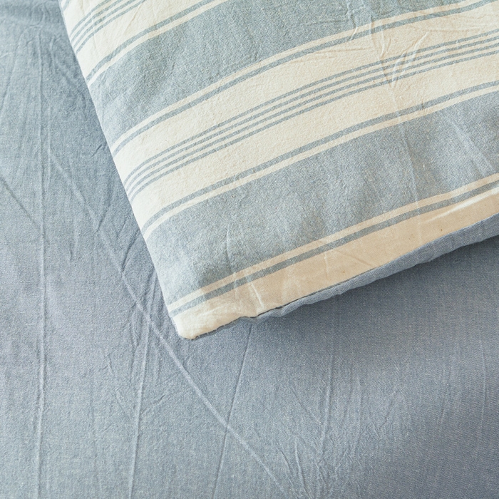 91家纺网 家纺一手货源 找家纺 爱屋及屋 2025新款水洗棉可拆洗棉花被被子被芯 左岸蓝