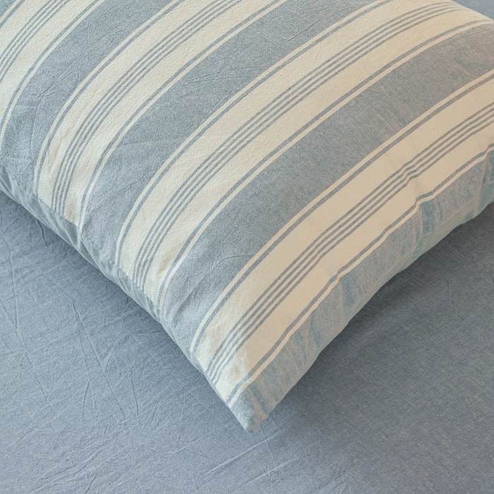 91家纺网 家纺一手货源 找家纺 爱屋及屋 2025新款水洗棉可拆洗棉花被被子被芯 左岸蓝