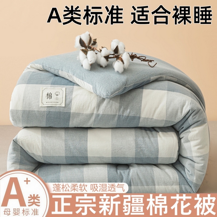 91家纺网 家纺一手货源 找家纺 （总）爱屋及屋 2025新款无印风水洗棉棉花冬被被子被芯