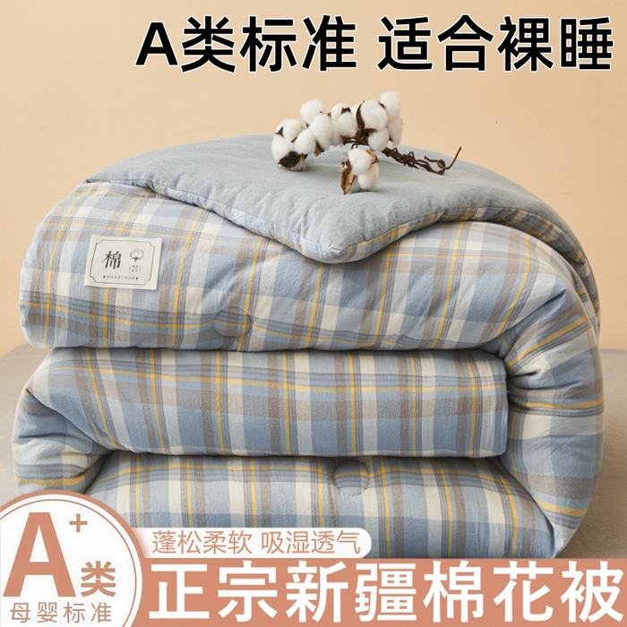 91家纺网 家纺一手货源 找家纺 （总）爱屋及屋 2025新款无印风水洗棉棉花冬被被子被芯