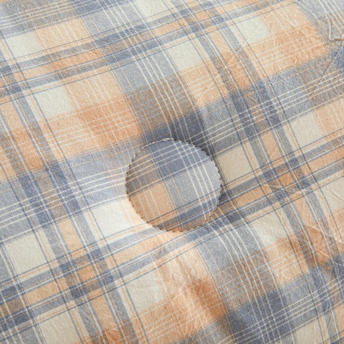 91家纺网 家纺一手货源 找家纺 爱屋及屋 2025新款无印风水洗棉棉花冬被被子被芯 雅致格