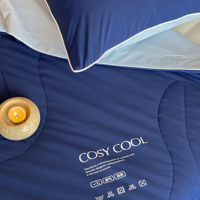 91家纺网 家纺一手货源 找家纺 （总）佳汐蓝家纺 2025新款岛屿漫游凉感夏被