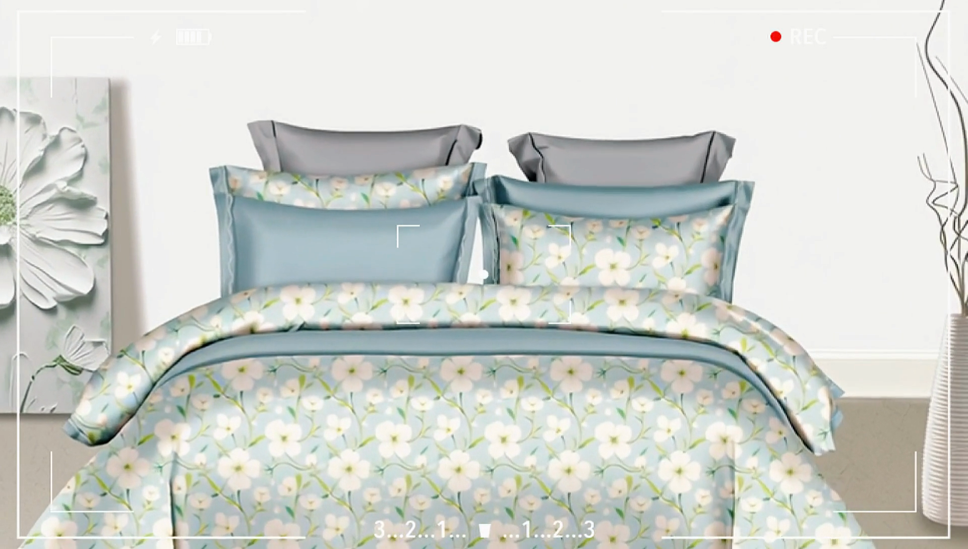 91家纺网 家纺一手货源 找家纺 纯色雨家纺 2025新款全棉斜纹跨境日韩欧美纯棉四件套数码印花南通家纺面料尺寸花型可定制 花韵