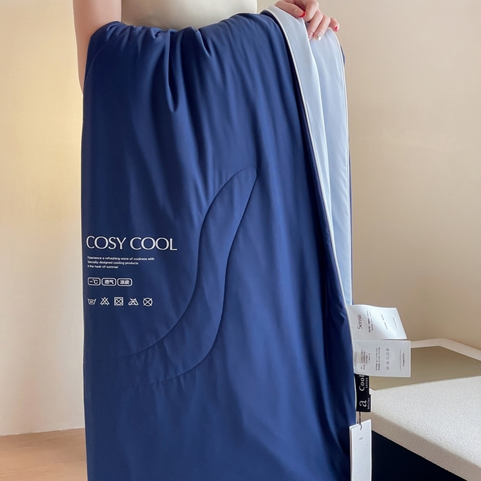 91家纺网 家纺一手货源 找家纺 （总）佳汐蓝家纺 2025新款岛屿漫游凉感夏被