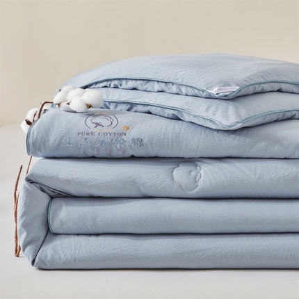 91家纺网 家纺一手货源 找家纺 （总）招财星家纺 2025新款水洗棉新疆棉花被直播a类水洗棉被子冬被芯春秋被夏被学生被子（含买家秀质检报告）