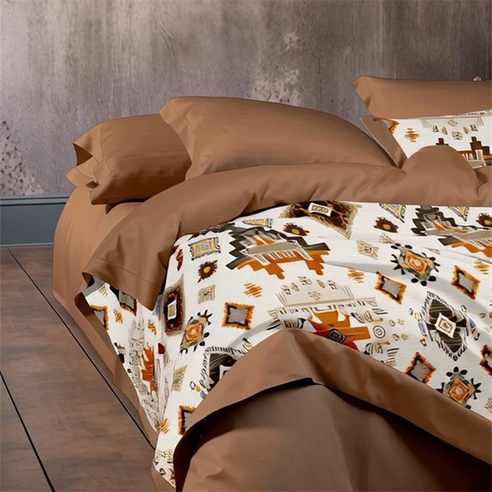 91家纺网 家纺一手货源 找家纺 纯色雨家纺 2025新款全棉斜纹跨境日韩欧美纯棉四件套数码印花南通家纺面料尺寸花型可定制 幻曲