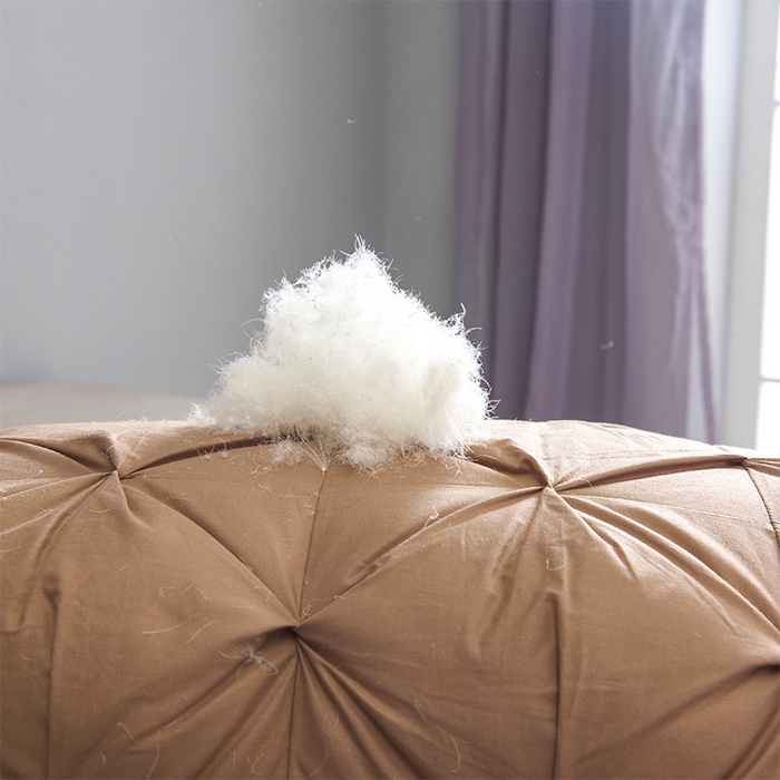 91家纺网 家纺一手货源 找家纺 全棉扭花羽毛被加厚保暖95白鹅绒被子秋冬春秋被冬被直播供货