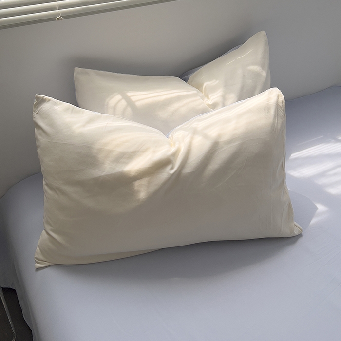 91家纺网 家纺一手货源 找家纺 思诺羽床笠 2025新款水洗棉四件套 海盐可可白