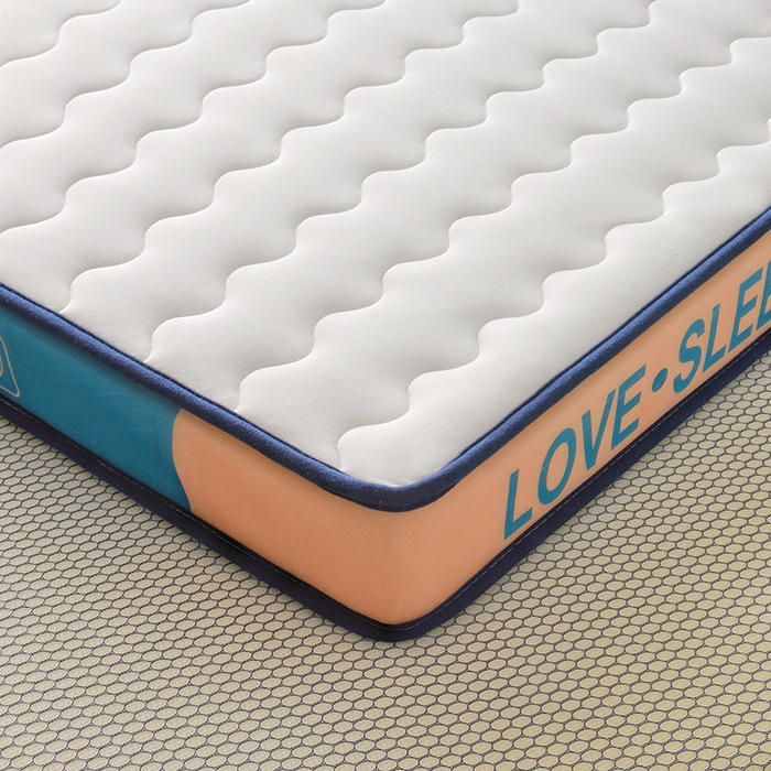 91家纺网 家纺一手货源 找家纺 苏赫床垫 2025新款牛奶丝乳胶床垫立体款床垫 白色-波纹