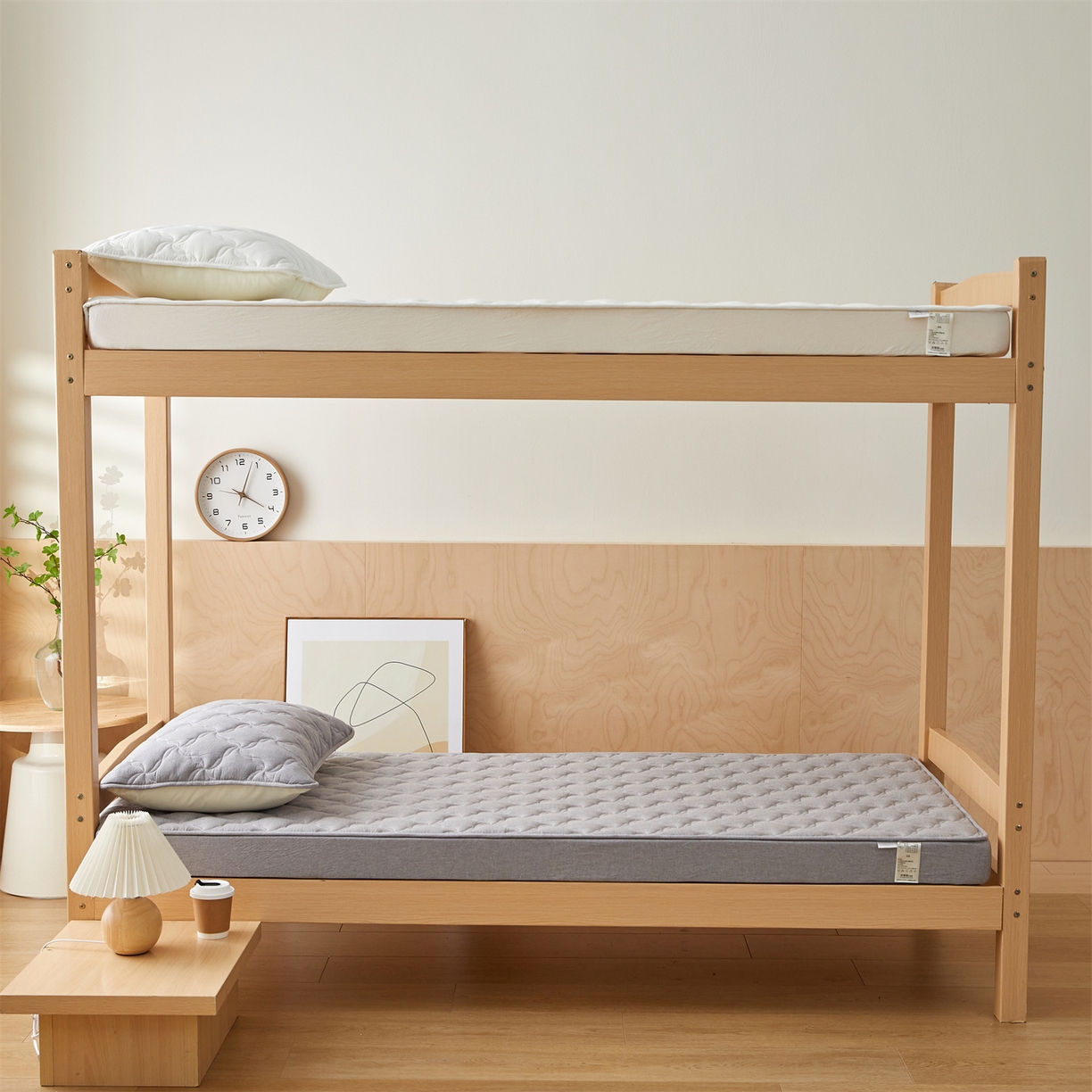 91家纺网 家纺一手货源 找家纺 （总）多谷家纺 2025新款学生全棉纯棉色织水洗棉大豆床笠单床笠