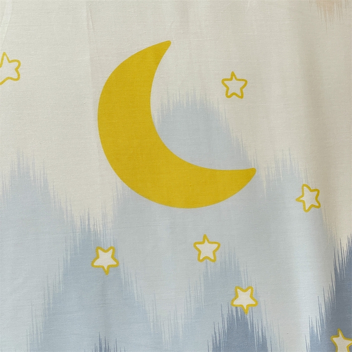 91家纺网 家纺一手货源 找家纺 名兮家居 2025新款全棉纯棉13372学生床上下铺单床单 星辰入梦