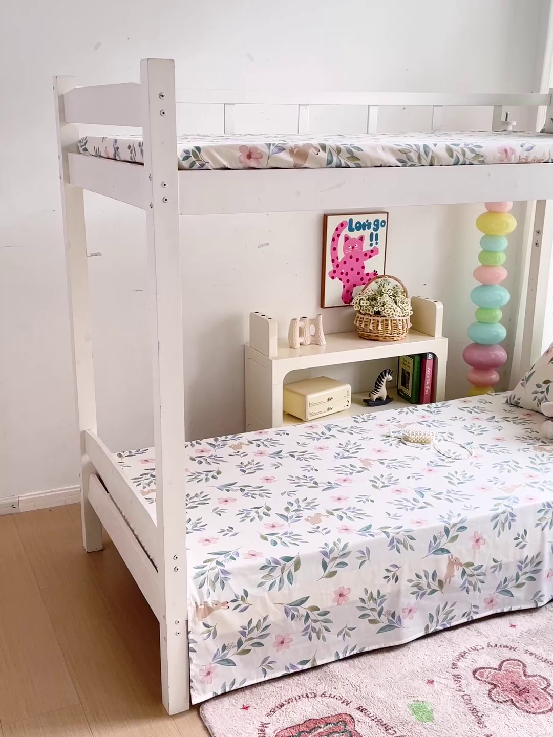 91家纺网 家纺一手货源 找家纺 名兮家居 2025新款全棉纯棉13372学生床上下铺单床单 轻纱漫舞