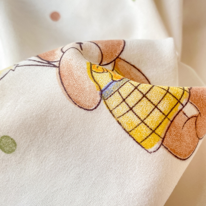 91家纺网 家纺一手货源 找家纺 （总）芷凡家纺 2025新款水洗棉双层纱学生三件套宿舍上下铺三件套