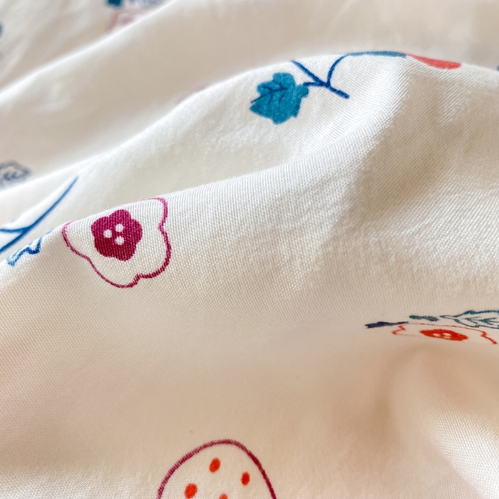 91家纺网 家纺一手货源 找家纺 芷凡家纺 2025新款水洗棉双层纱学生三件套宿舍上下铺三件套 莓果