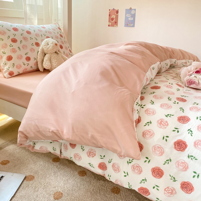 91家纺网 家纺一手货源 找家纺 芷凡家纺 2025新款水洗棉双层纱学生三件套宿舍上下铺三件套 未眠