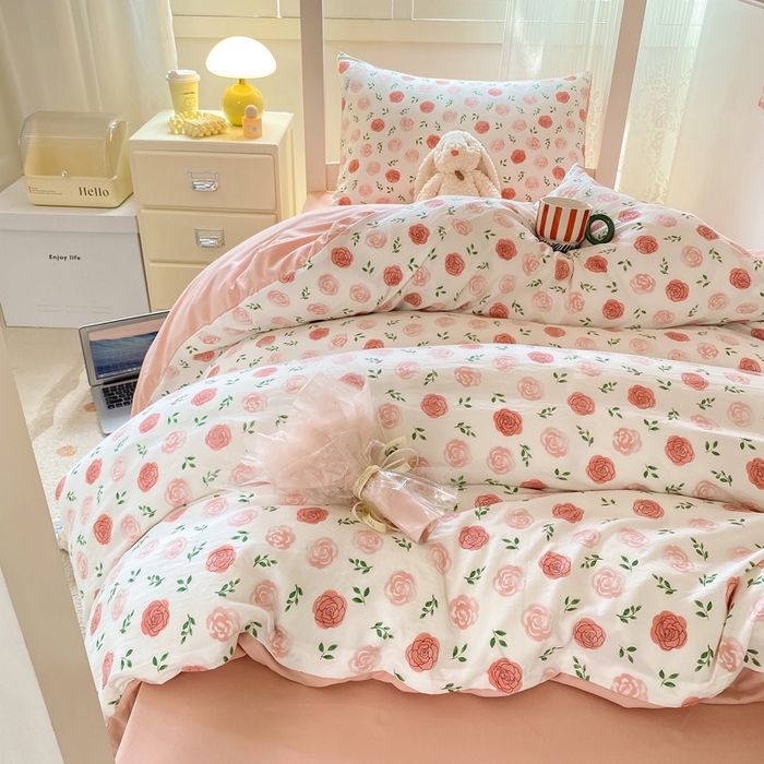 91家纺网 家纺一手货源 找家纺 芷凡家纺 2025新款水洗棉双层纱学生三件套宿舍上下铺三件套 未眠