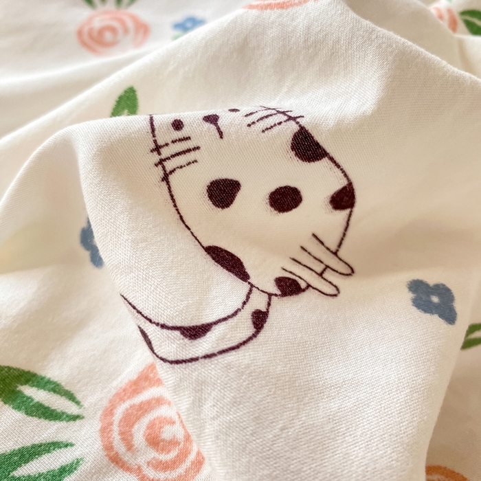 91家纺网 家纺一手货源 找家纺 芷凡家纺 2025新款水洗棉双层纱学生三件套宿舍上下铺三件套 余光