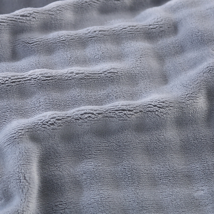 91家纺网 家纺一手货源 找家纺 昊恩毛毯 2025新款双面牛奶绒被套 单被套被套单件 浅灰