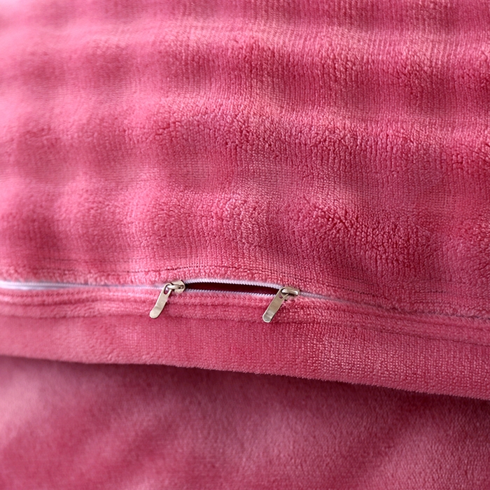 91家纺网 家纺一手货源 找家纺 昊恩毛毯 2025新款双面牛奶绒被套 单被套被套单件 豆沙