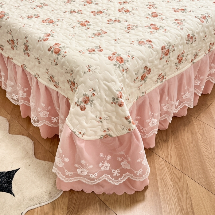 91家纺网 家纺一手货源 找家纺 （总）金梦家居 2025新款针织棉床盖夏被四件套