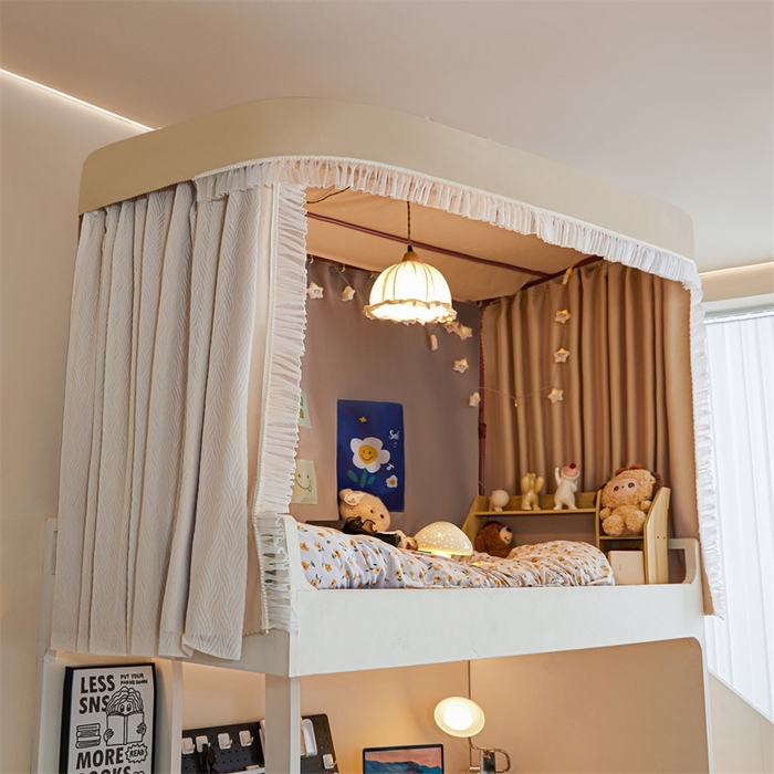 91家纺网 家纺一手货源 找家纺 （总）飞轮海蚊帐 2025新款雪尼尔法式遮光床帘-XD系列