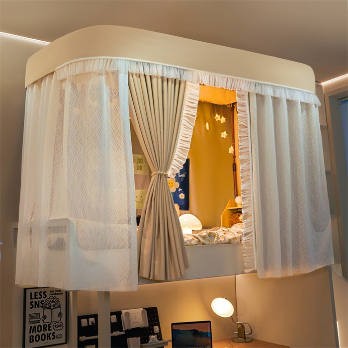 91家纺网 家纺一手货源 找家纺 （总）飞轮海蚊帐 2025新款雪尼尔法式遮光床帘-XD系列