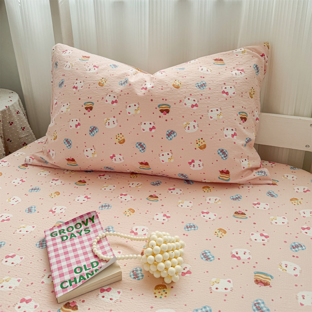 91家纺网 家纺一手货源 找家纺 （总）多品家纺 2025新款超柔双层纱学生宿舍单品床垫套